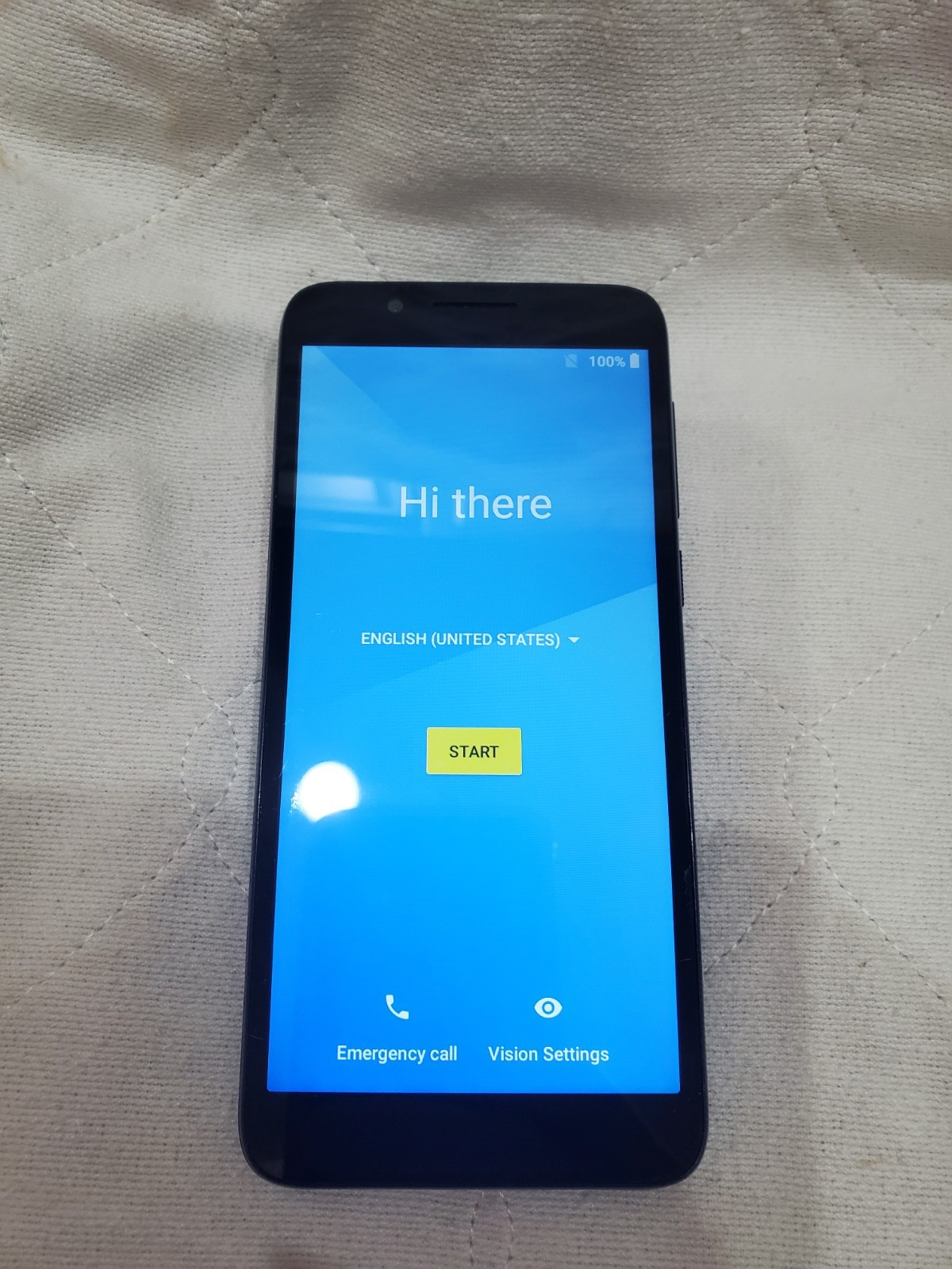 Alcatel 1x Smartphone 4G LTE Android Phone 16GB Blue 5059Z MetroPCS