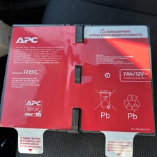 APC Genuine RBC UPS Replacement Battery Cartridge 7Ah 12V 2 Batteries 