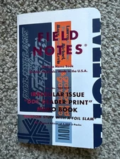 Field Notes Deader Print Michigan Single Notebook - VERY RARE