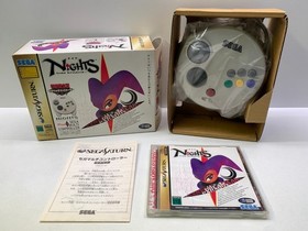 NIGHTS INTO DREAMS LIMITED EDITION + SEGA SATURN MULTI 3D CONTROLLER PAD GS-9095
