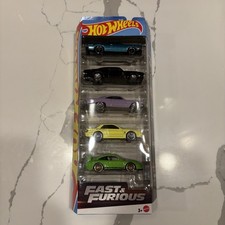 2025 Hot Wheels 1:64 Fast  Furious 5 Pack Cars Set 2025 JBJ80 