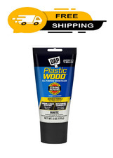 Plastic Wood All Purpose Latex Wood Filler, White, 6 Oz - Packaging May Vary