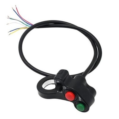 Universal 7/8'' 22mm Motorcycle Handlebar Switch with Turn Signal Headlight