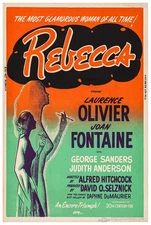 Rebecca 1940 - Laurence Olivier - US 4 - Classic Movie Poster