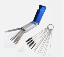 Gas Welding Tip Cleaner Needle File Set Jet Cleaner Nozzle 13in1 Stainless Steel