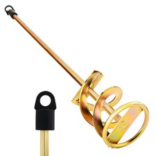 AYZOTEK Paint Mixer for Drill, 1-5 Gallon Bucket, 5 (Large Head), Gold 