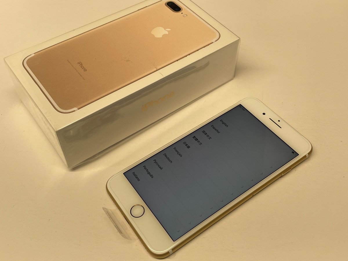 Apple iPhone 7 Plus - 128 GB - Gold (Factory Unlocked) A1661 - NEW