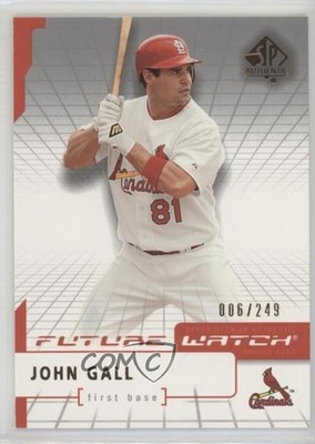 2004 SP Authentic Future Watch Silver 6/249 John Gall #182 0t2