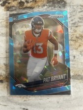 2025 Panini Prizm - Rookies Pat Bryant #366 Blue Ice Prizm /99 (RC)