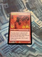 MTG Foil Blazing Shoal LP-/MP+ Betrayers of Kamigawa