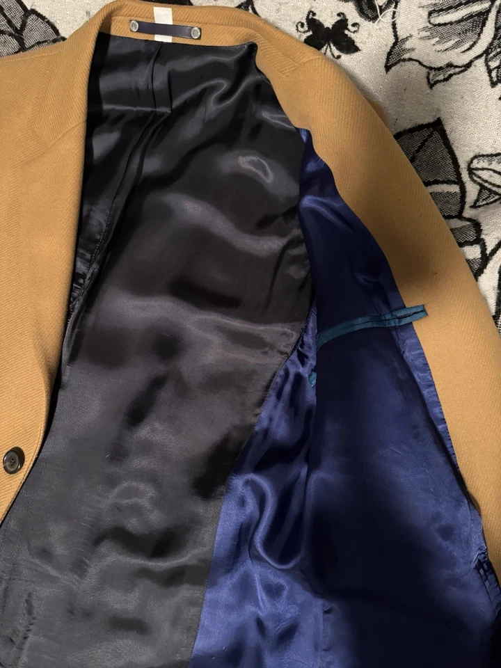 Abrigo PAUL SMITH Talla XL Lana Tostada Cachemira Foto 3 de 4