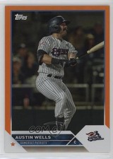 2023 Topps Pro Debut Orange Foil 12/25 Austin Wells #PD-10 1f5h