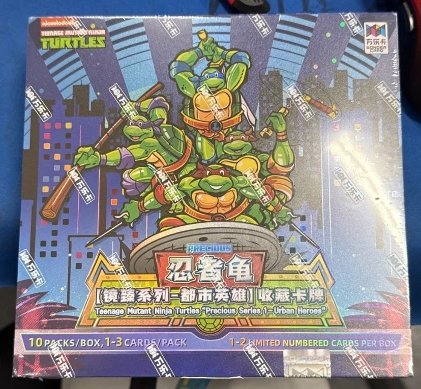 Teenage Mutant Ninja Turtles PRECIOUS Urban Heroes Serie 1 Caja Sellada de Fábrica