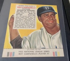 1953 Red Man Set-Break #Nl5 Roy Campanella NM