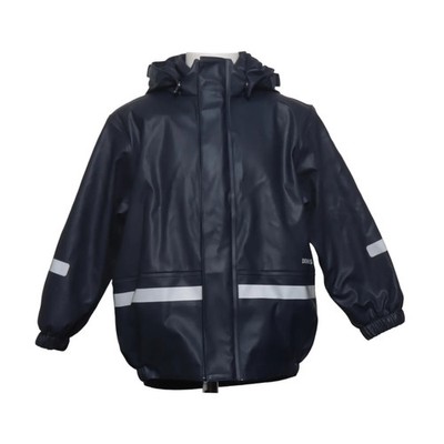 Didriksons, Regenjacke, Unisex (Kinder), Größe: 110, Schwarz/Grau #FfC