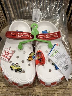 Crocs New Authentic Classic Off Court Clog Disney Toy Story Pizza Planet USM7/W9