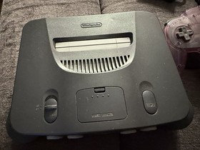 Nintendo 64 Home Console - Black With Games N64