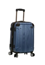  London Hardside Expandable Luggage with Spinner Wheels Carry-On 20-Inch Blue