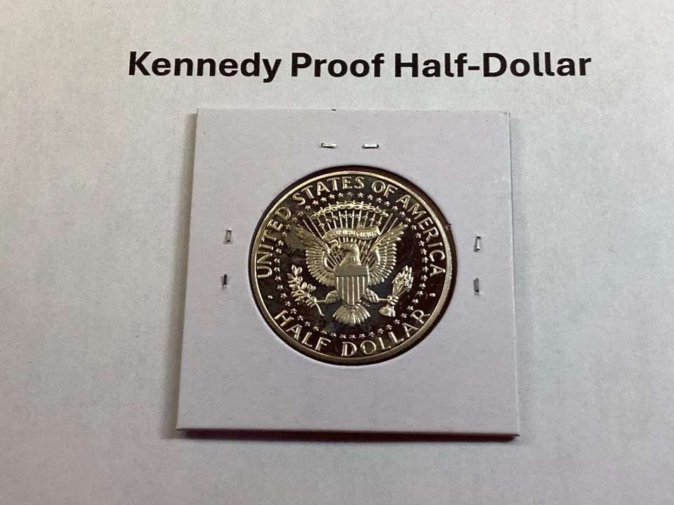 1988 S Kennedy Half Dollar Choice Proof Clad 50c US Coin Collectible 110925 57r - Image 2 of 4