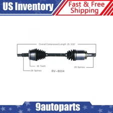 Fits 2005-2013 Land Rover LR3 LR4 Range Rover Sport Front Left CV Axle CV Joint