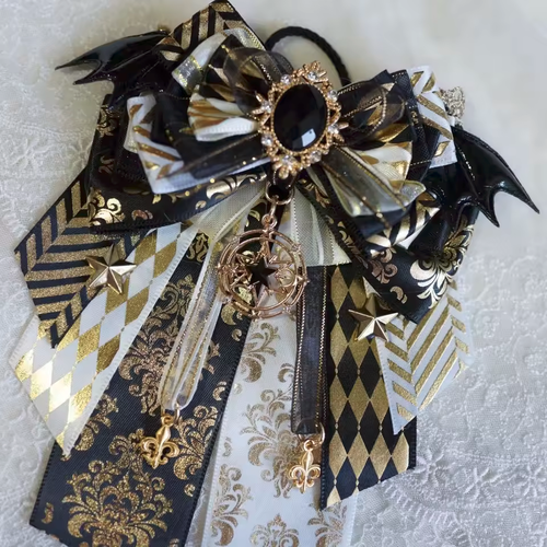 Anime-Inspired Bow Ribbon Cosplay Decoration for Hair, Bags, Backpacks & Ita Bag - Picture 11 of 13