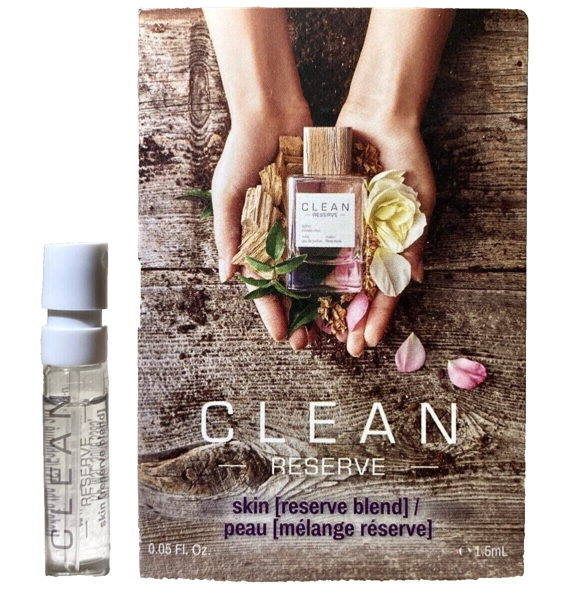 CLEAN RESERVE SKIN Eau De Parfum EDP. Sample 1.5 ml. 0.05 fl. oz