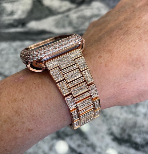 Apple Watch Ultra 49 mm oro rosa laboratorio diamante cassa Apple Watch + cinturino Apple Watch - Foto 2 di 12