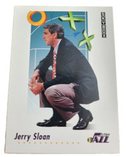 1992 SkyBox Coach Jerry Sloan #403 Utah Jazz NBA Basketball Card (H0