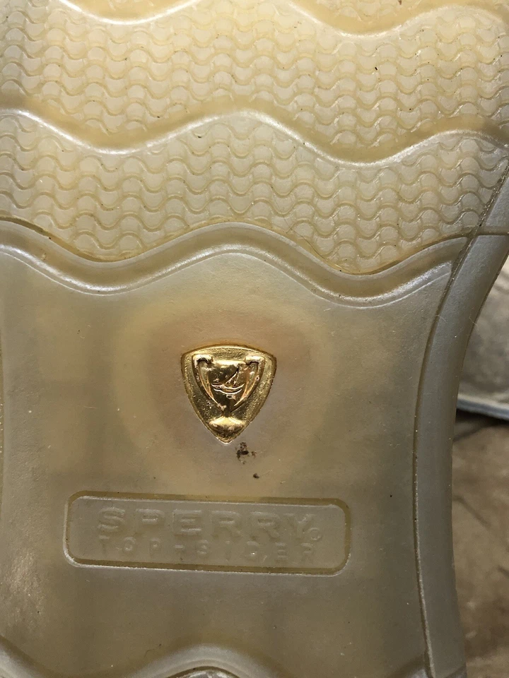 Sperry Sperrys Shoes  Gold Cup Gold Sport Cement STS17490 Men 8 Great condition - Image 4 of 4