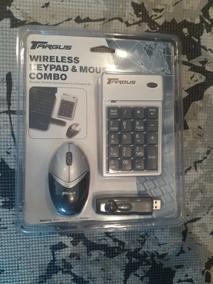 Targus Wireless Keypad & Mouse Combo PAKP003U NIB
