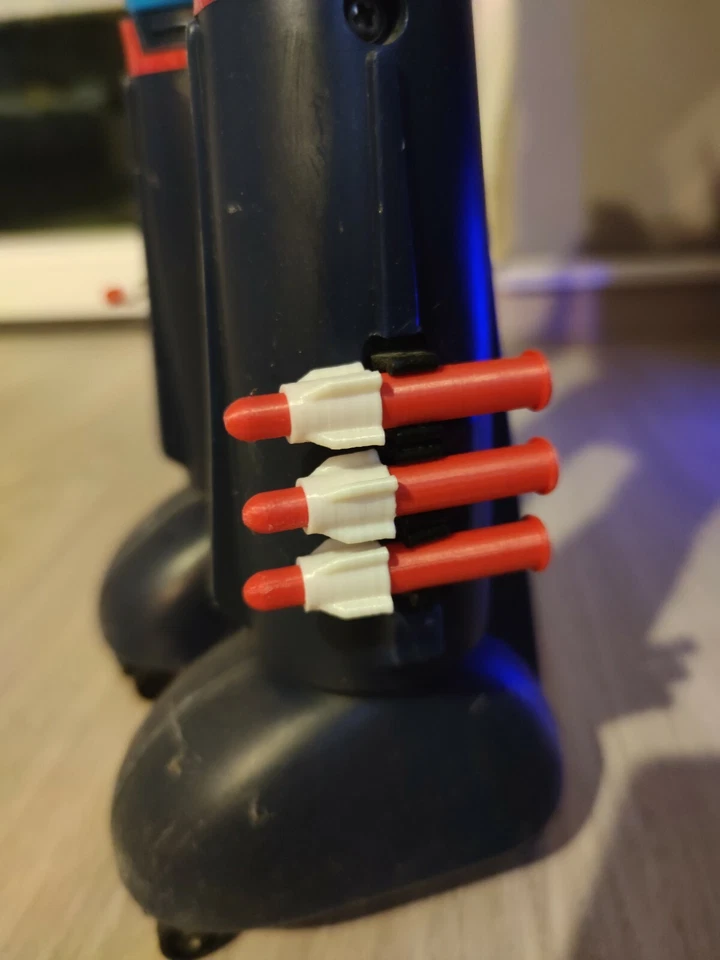 2 Haches 13 Missiles 2 Supports Goldorak Axes Shogun Warrior Grendizer Mattel - Photo 3/4