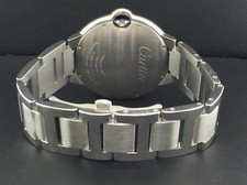 Cartier Ballon Bleu 42mm Stainless Steel Silver Guilloche Dial Ref. W69012Z4 6