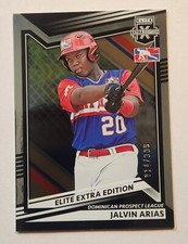 2022 Panini Elite Extra Edition #181 Jalvin Arias /999 (RC)