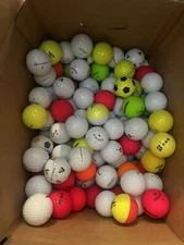 1 Dozen Used Mystery Golf Balls ALL TOP GREAT BRANDS WASHED & NO SCUFFS SEE DESC