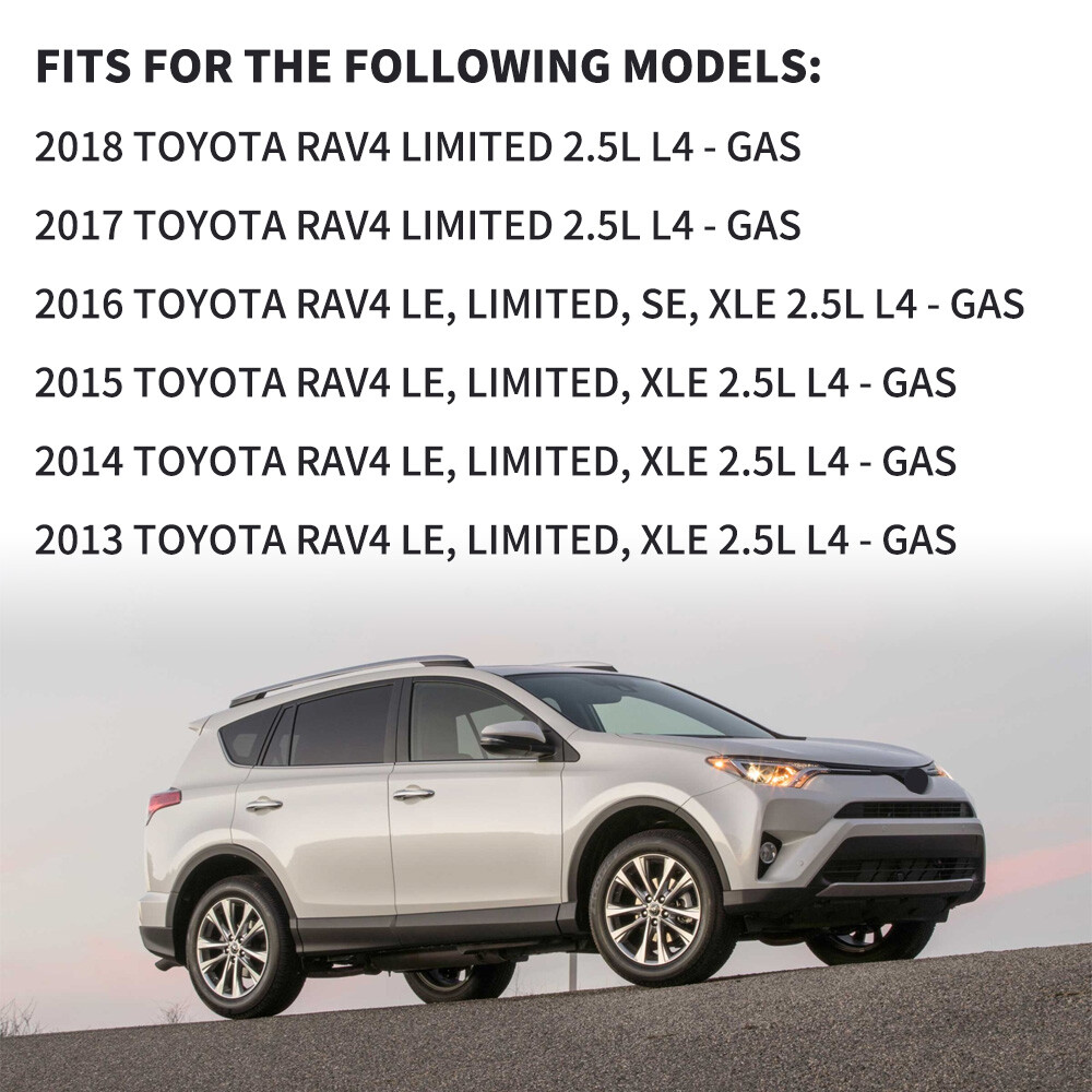 2Pcs Rear Tailgate Power Lift Support Shock Strut Electric For Toyota RAV4 13-18