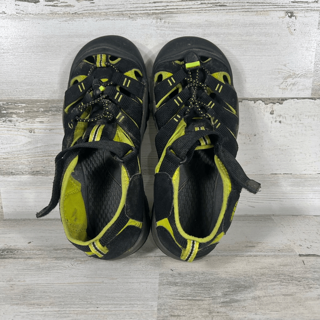 Sandali da pescatore Keen Newport H2 nero verde fluo uomo taglia 6
