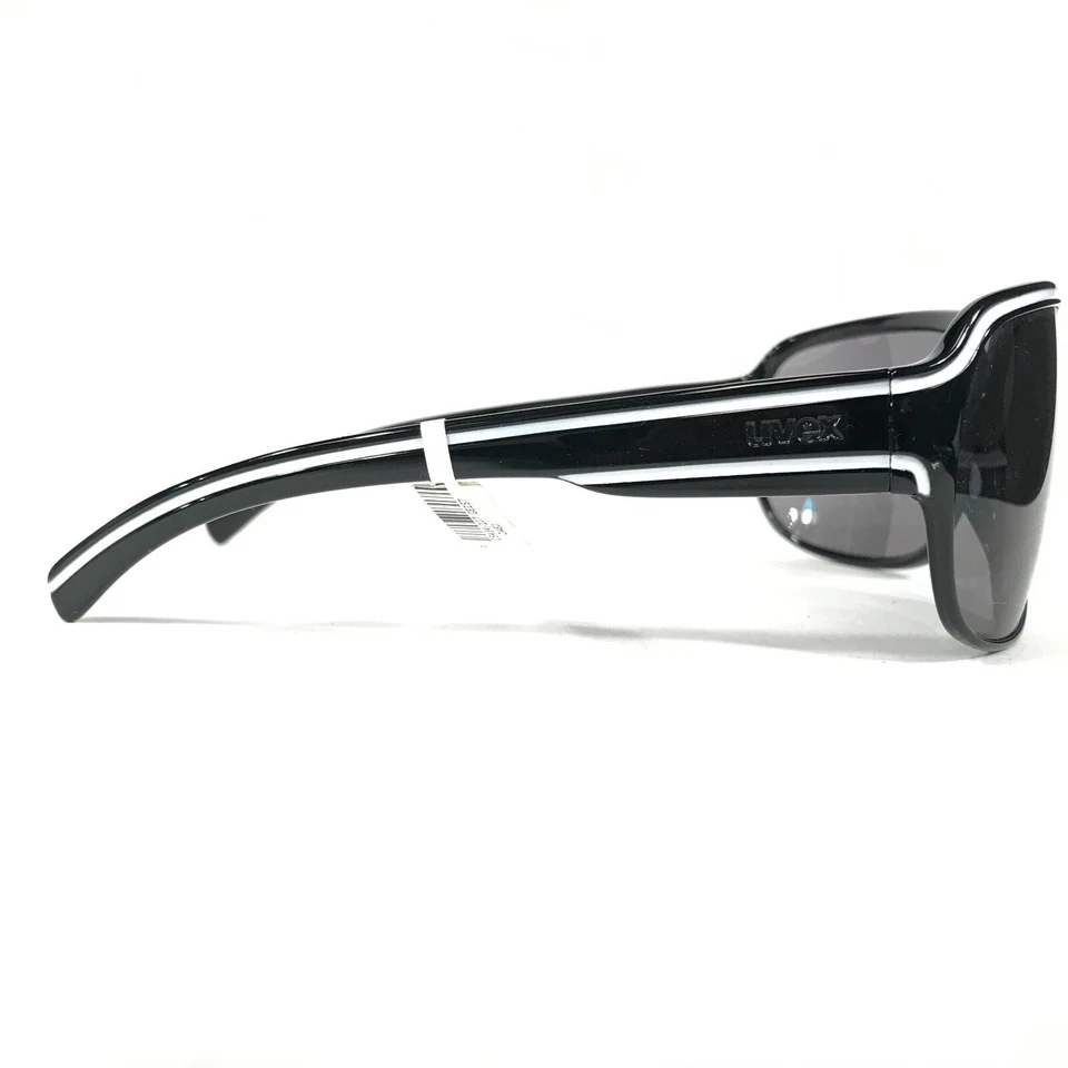 Gafas de sol Uvex 404319718673 negro blanco marcos envolventes con lentes grises 67-12-125 Foto 4 de 4