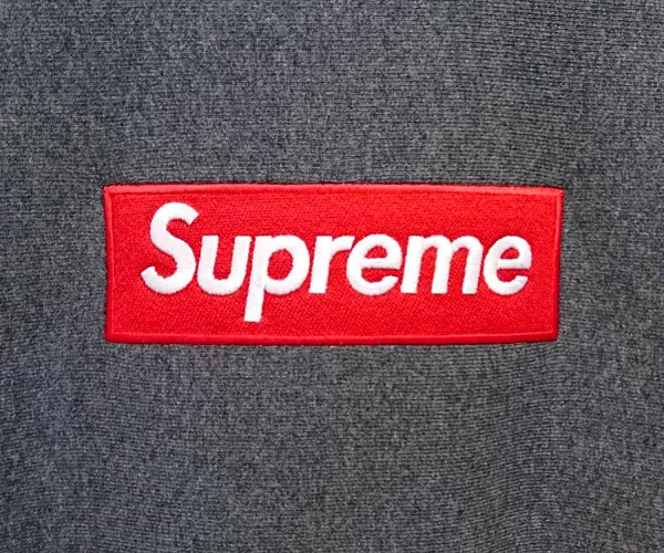 SUPREME 21AW Box Logo Hooded Sweatshirt charcoal S Genuine / 26688