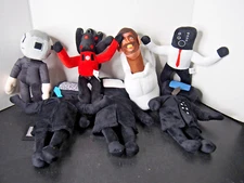 Funny Game Skibidi Toilet Plush Doll Lot Of 7 As Show Ships From USA