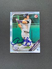 Grant Lavigne Signed 2019 Bowman Draft Card Colorado Rockies Autograph COA