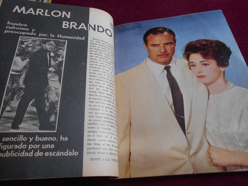 CINE magazine SILVIA PINAL MARLON BRANDO MISS ARGENTINA DONNA DOUGLAS AMPARO 60s - Picture 5 of 19