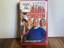 Cheaper By The Dozen Steve Martin VHS New Sealed Clamshell Eckerd And JCPenney
