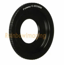 16mm Cine C Movie Lens to CANON EOS M EF-M MIRRORLESS M10 M5 M6 Camera Adapter