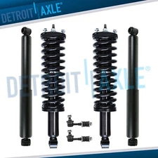Front Struts Sway Bars Rear Shock Absorbers Kit for 1995 - 2000 Toyota Tacoma
