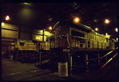 Original Rail Slide - UP Union Pacific 2408 + N Platte NE 8-29-1985