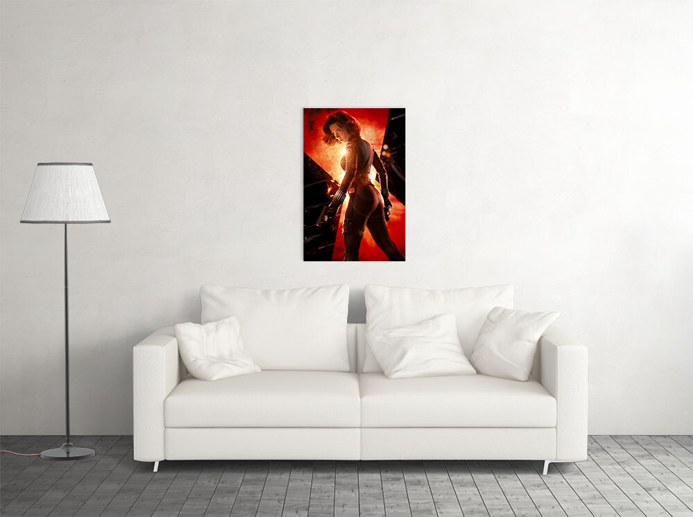 Black Widow Movie Superhero Action Adventure Wall Art Home Decor ...