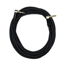 Audio2000's E25125 25 Feet 1/4" TRS Right Angle to TRS Right Angle Cable