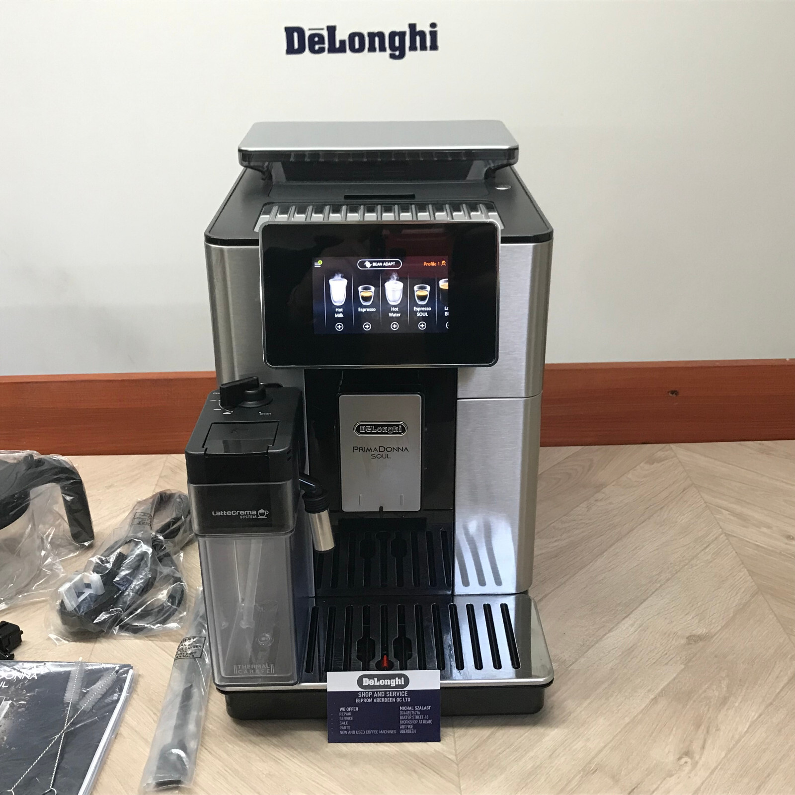 Delonghi PrimaDonna Soul ECAM610.75.MB Fully Automatic Coffee Machine