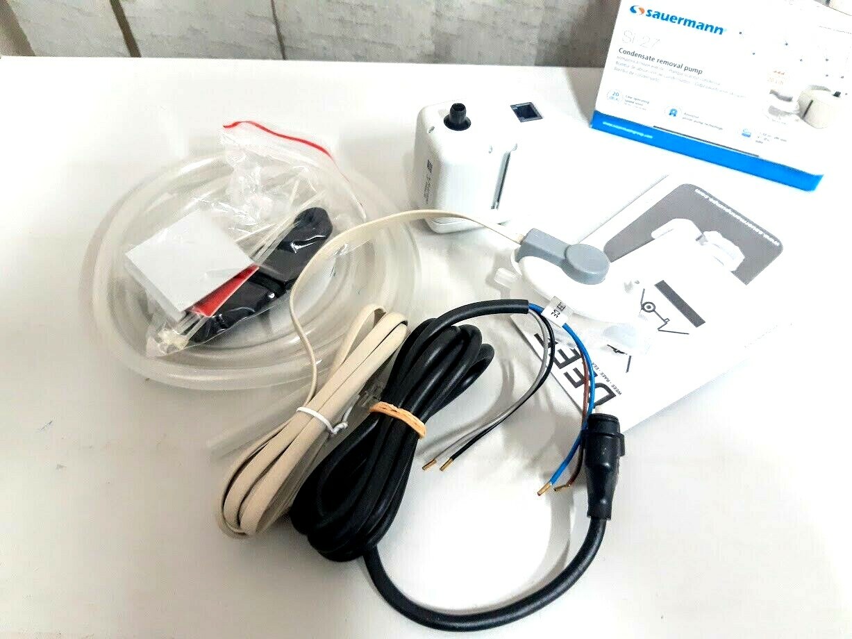 POMPA SCARICO CONDENSA SAUERMANN SI-27 20 LITRI ORA 1/4"