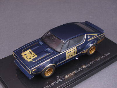 1/43 Ebbro Nissan Skyline Hard Top 2000GT Racing #73 Tokyo Motor Show 1972 44977